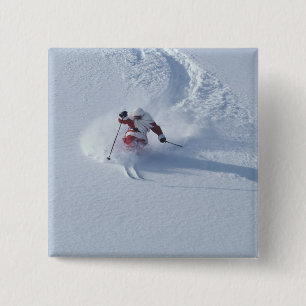Skifahren in Snowbird Ski Resort, Wasatch Button