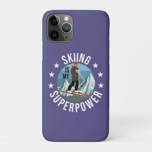 Skifahren ist meine Supermacht Case-Mate iPhone Hülle