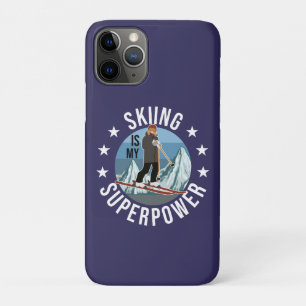 Skifahren ist meine Supermacht Case-Mate iPhone Hülle