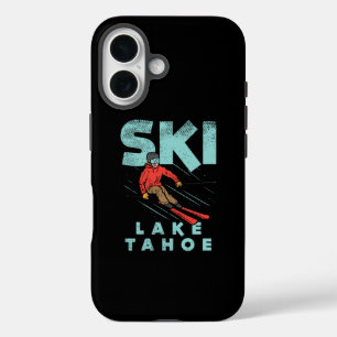 Skifahren Lake Tahoe iPhone 16 Hülle