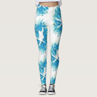 Skifahren Leggings