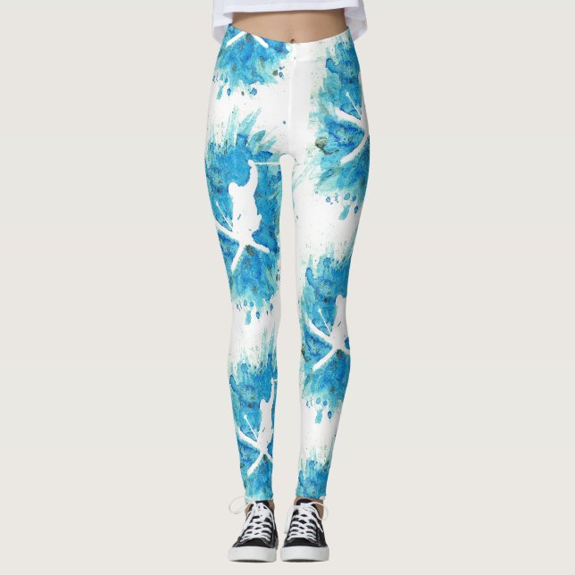 Skifahren Leggings (Vorderseite)