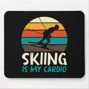 Skifahren Ski Ski Biathlon Schnee Wintersportgebie Mousepad