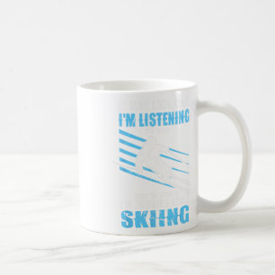 Skifahren - Skifahren - Skifahren Kaffeetasse
