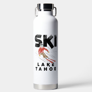 Skifahren - Skigebiet Lake Tahoe Trinkflasche