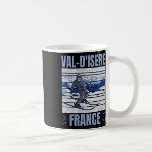 Skifahren und Apres Ski - Wintersport Val-d'isere Kaffeetasse