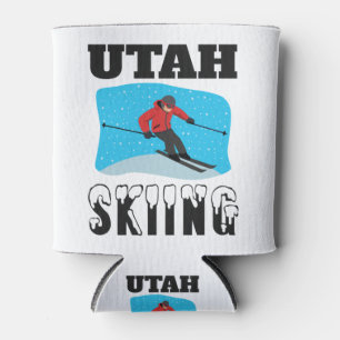 Skifahren Utah Park City Skier Ski Dosenkühler