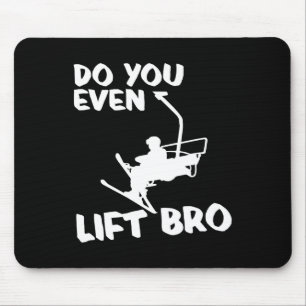 Skifahren Wintersportgeschenk - Skifahren Ski Sie  Mousepad