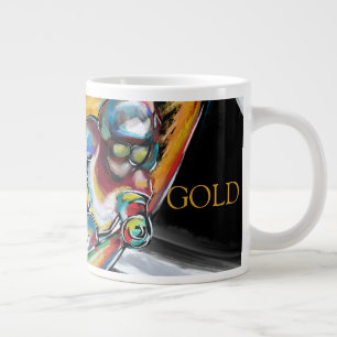Skifahrer Jumbo-Tasse