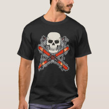 Skifahrer-Schädel-Piraten-Design für Männer