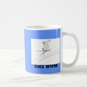 Skifahrer, SKI-GAMMLER Kaffeetasse