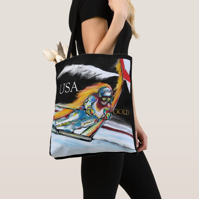 Skifahrer Tasche (Von Nahem)