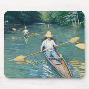 Skiffs von Gustave Caillebotte Mousepad