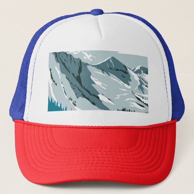 Skigebiet Alta Truckerkappe (Vorderseite)