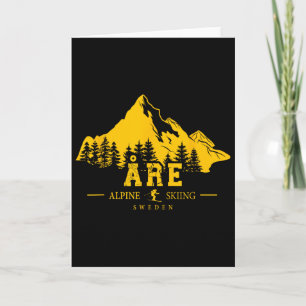 Skigebiet Åre Schweden Alpinski Schweden Sind So Karte