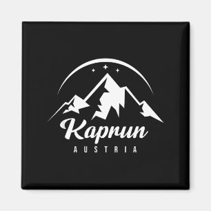 Skigebiet Kaprun Österreich Skifahren Snowboarden Magnet