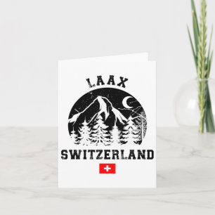 Skigebiet Laax Schweiz Alpen Alpin Skifahren Swi Karte