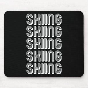 Skigebiet Lover 1 Mousepad