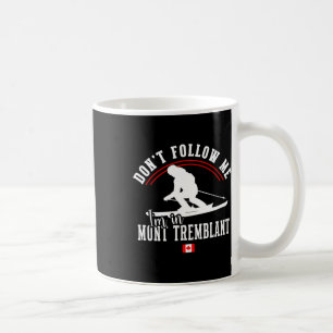 Skigebiet Mont Tremblant Kanada Quebec Skifahren S Kaffeetasse