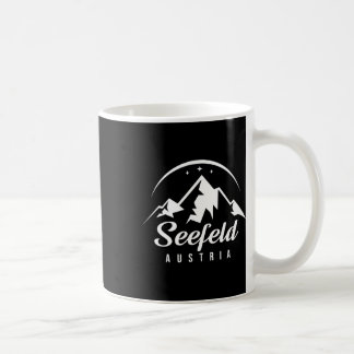 Skigebiet Seefeld Österreich Skifahren Snowboarden Kaffeetasse
