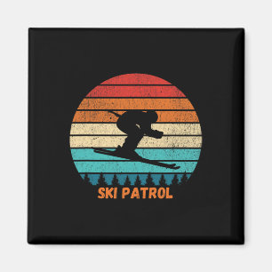 Skigebiet Skipatrol Skigebiet Winterskigebiet Sonn Magnet