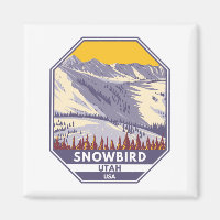 Skigebiet Snowbird Winter Utah