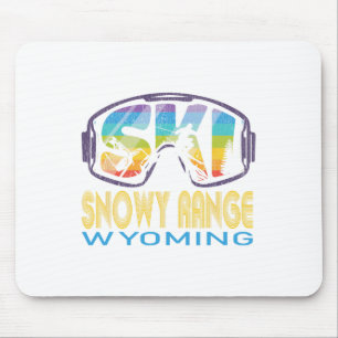 Skigebiet Snowy Range Wyoming Skiurlaub  Mousepad