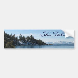 Skigebiet Tahoe, Incline Village am Lake Tahoe Autoaufkleber