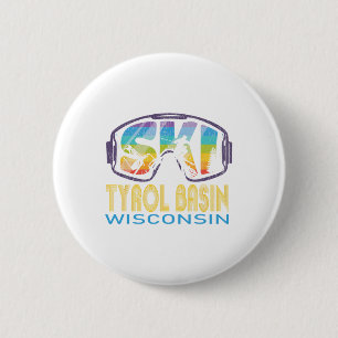 Skigebiet Tirol Sin Wisconsin Skiurlaub Button