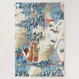 Skihütte Schneeberg 1014 pcs Puzzle