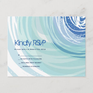 SKIING-Bar Bat Mitzvah RSVP-Karte RSVP Karte