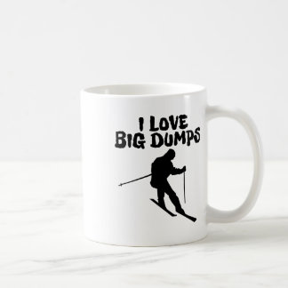 Skiing I Love Big Dumps Ski Men Women Kaffeetasse