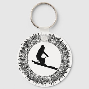 SKIING IST NAMEN SCHLÜSSELANHÄNGER