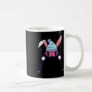 Skiing Rabbit With Goggles And Ski Beanie Winter S Kaffeetasse