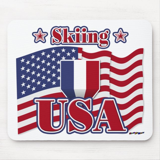 Skiing USA Mousepad (Vorne)