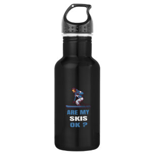 Skiing Winter Sports Ohrts Edelstahlflasche