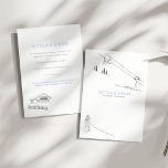 Skikarren Hoch über den Bergen - Schneebedeckte Gi Einladung<br><div class="desc">Feiern Sie Ihre Liebe in einem Winterwunderland mit unserer bezaubernden Skiort Hochzeitsreise-Einladung, um den Zauber Ihres besonderen Tages inmitten der atemberaubenden Schönheit der schneebedeckten Berge zu erleben. Diese charmante Einladung besticht durch eine malerische Kulisse von zwei Seilbahnen, die anmutig über unberührte Skipisten gleiten und die gemeinsam von Ihnen und Ihrem...</div>