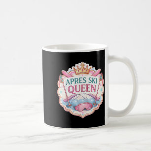 Skikönigin Damen, Après-Ski, Skiliebhaberin Mädche Kaffeetasse