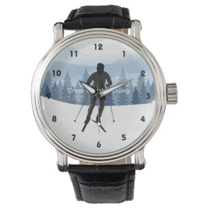 Skilanglaufplanung Armbanduhr