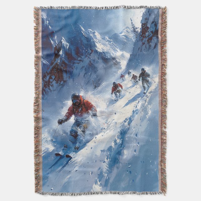 Skilangwurfschuh Decke (Vorderseite Vertikal)