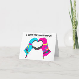 Skilaufen Schneeschuhwandern Themenabend Valentins Karte