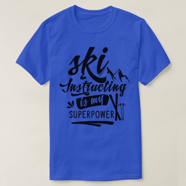 Skilehrer 3 T-Shirt (Design vorne)