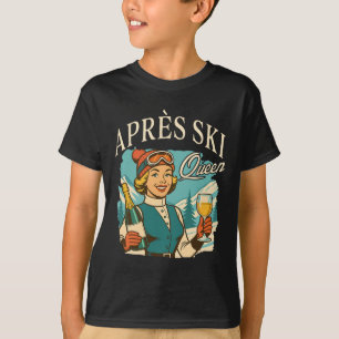 Skiliebhaber Skiurlaub Apres Ski Social Club Apres T-Shirt