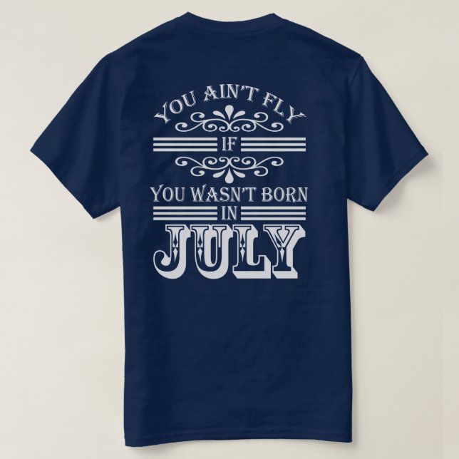 SKILLHAUSE - FLIEGEN IM JULI (WEISSBUCH) T-Shirt (Design Rückseite)