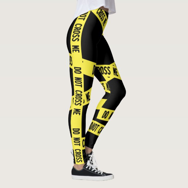 SKILLHAUSE - KREUZEN SIE MICH NICHT LEGGINGS (Rechts)