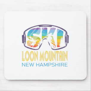 Skiloon Berg New Hampshire Skiurlaub Mousepad