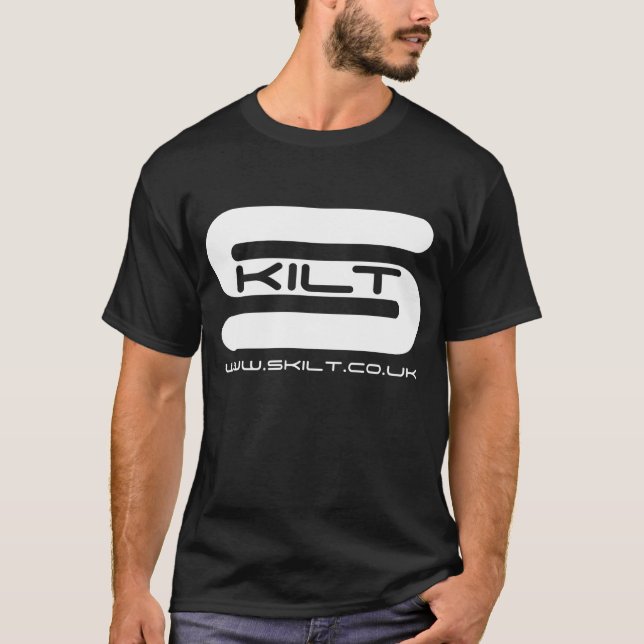 Skilt Logo (weißer Druck) T-Shirt (Vorderseite)