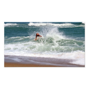 Skimboarding von Shirley Taylor Fotodruck