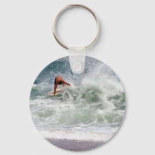 Skimboarding von Shirley Taylor Schlüsselanhänger