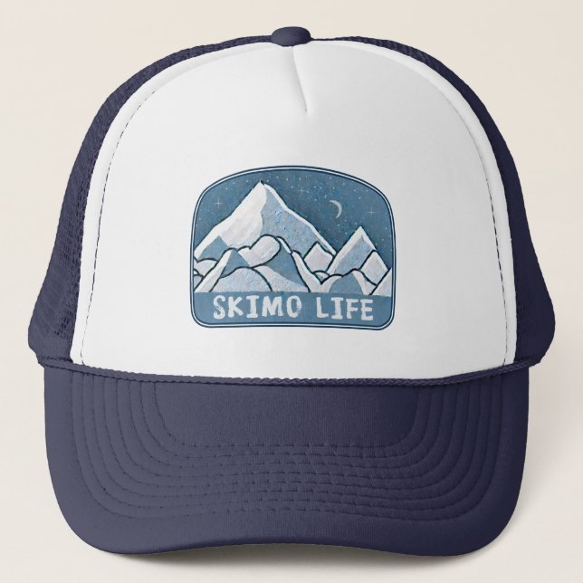 Skimo Life Truckerkappe (Vorderseite)